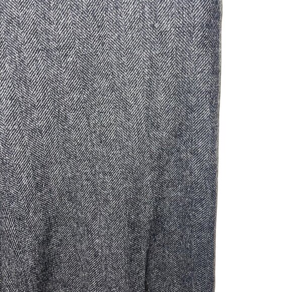 Piazza Sempione Vintage Womens Trousers Size 38 Gray Herringbone Pockets - Picture 5 of 8
